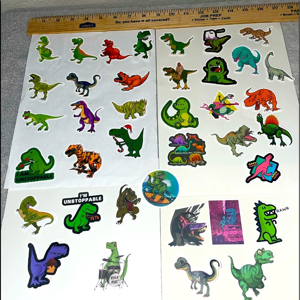 Dinosaur Stickers